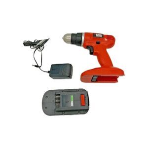 Black & Decker GC1800 18V 3/8" Cordless Drill + Battery & Charger Works